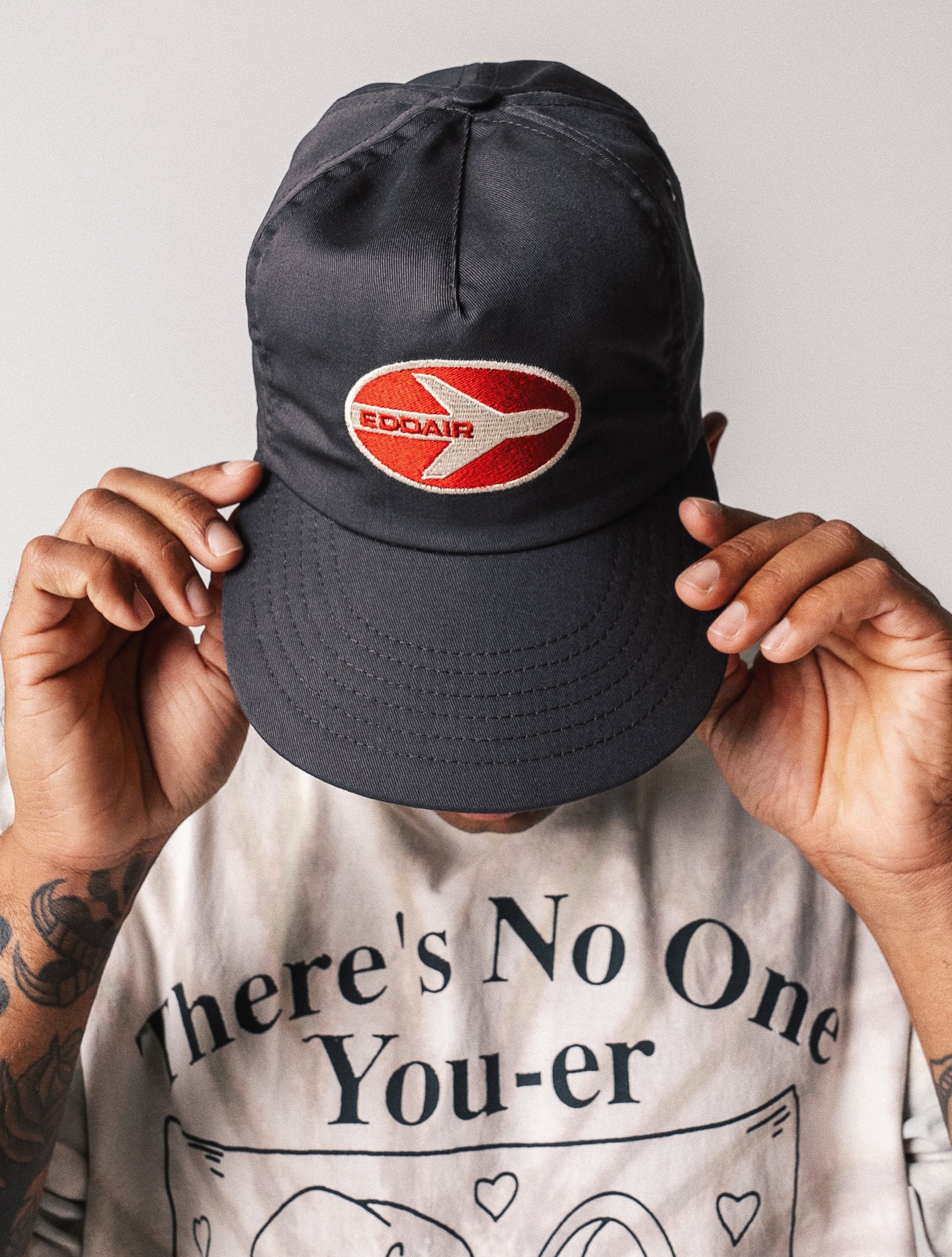 The Edd. Air - Flight Cap. Grey