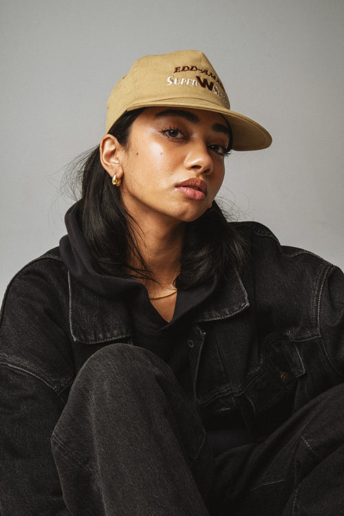 The Edd Air - Flight Cap. Washed Mustard