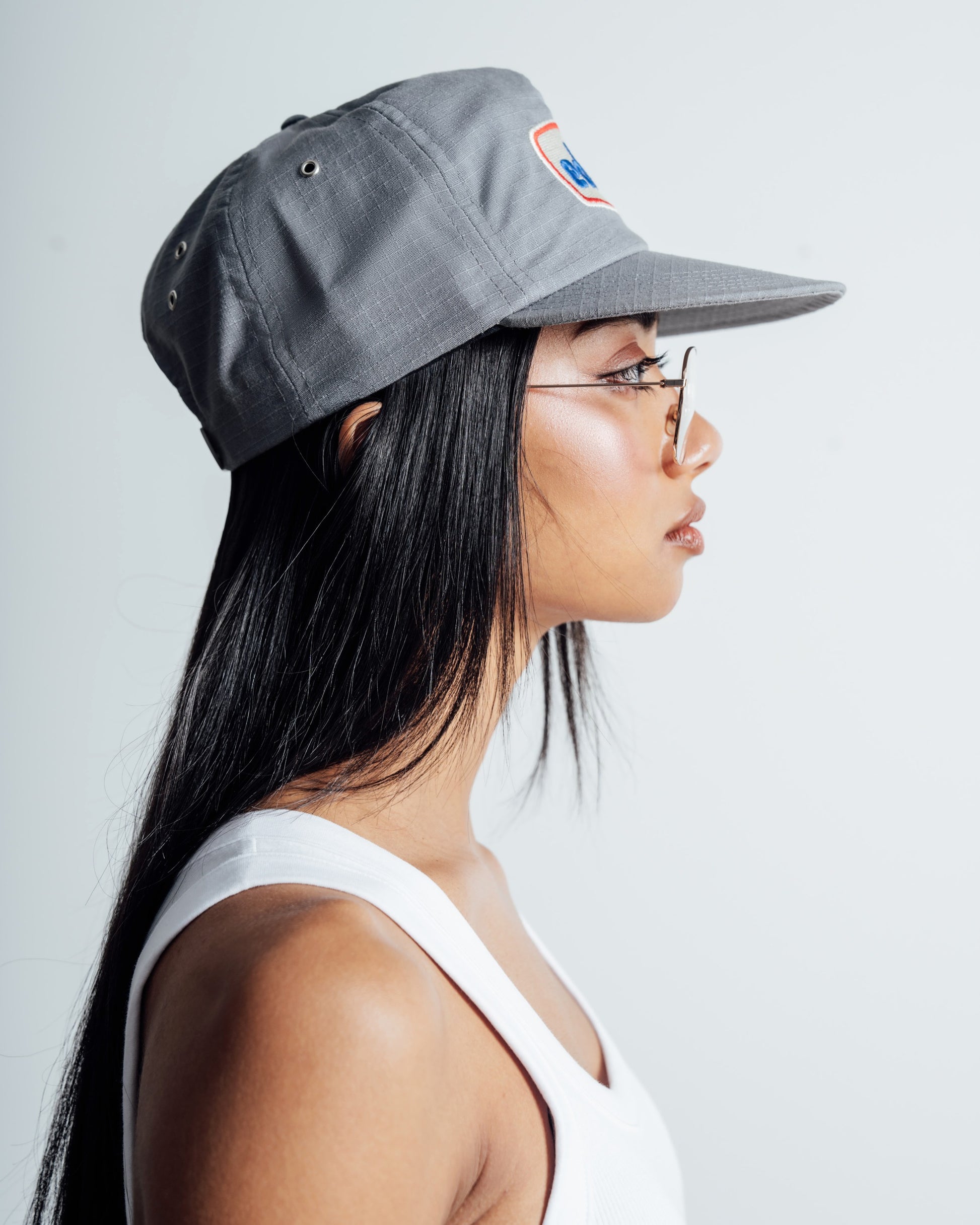 The Edd Oil Cap - Light Grey (Ripstop)